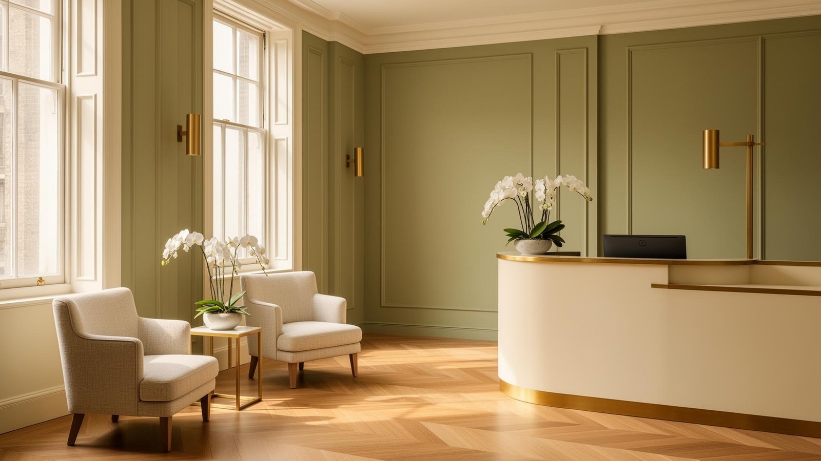 Modern UK private clinic interior